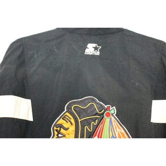 VTG Starter Chicago Blackhawks Jacket C670 - Picture 12 of 12
